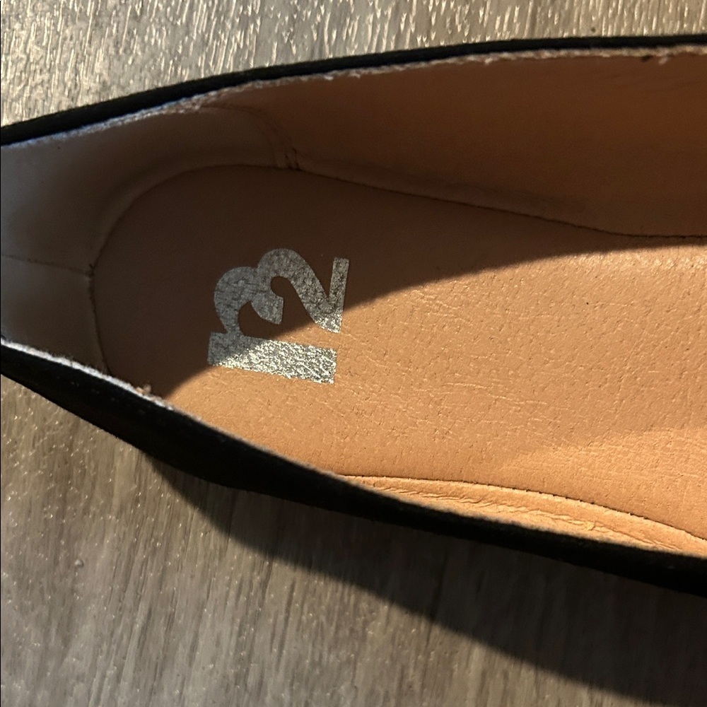 R2 Black Loafers with Silver Studs (NWOT) - Picture 3 of 8